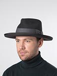 Шляпа STETSON арт. 3598205 FEDORA FURFELT (темно-серый)